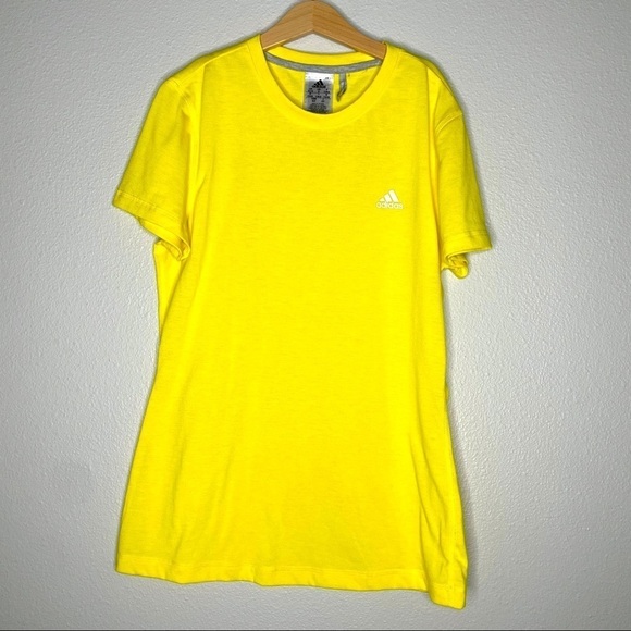 Adidas Yellow Shirt Small - Picture 1 of 3